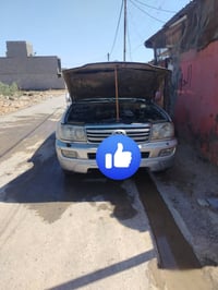 سياره لاندكروز موديل 2002 محدث 2007 مكفوله من الكص والظربه مصبوغه حزام...