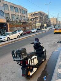 دراجة شحن قبل شهر ماخذة جديدة السرعة 85 تمشي 80 كيلو مكان الدراجة البي...