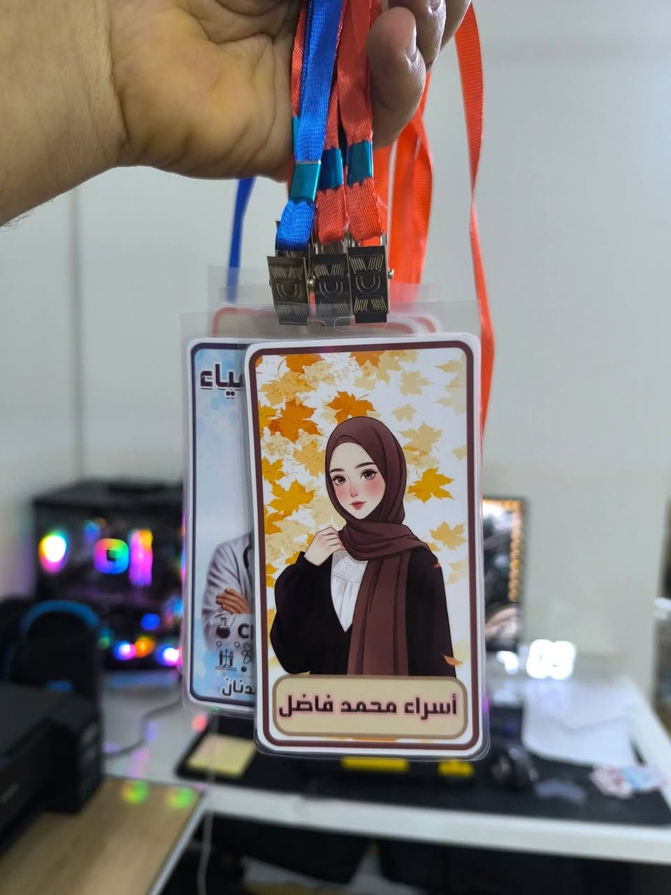 قلادات تشجيعية للطلاب المتفوقين 🥰
باجات تشجيعية للطلاب المتفوقين 😍
طباعة صور الطلاب  على الباجات 😎
توزيعات وهدايا عيد الطالب 🎓
يوجد تصميم حسب الطلب 🎬

توصيل لجميع المحافظات
وداخل قضاءالمسيب
للطلب والحجز مراسلة الصفحة📲
او الحجز على الواتس اب 📲
*********** 📞
