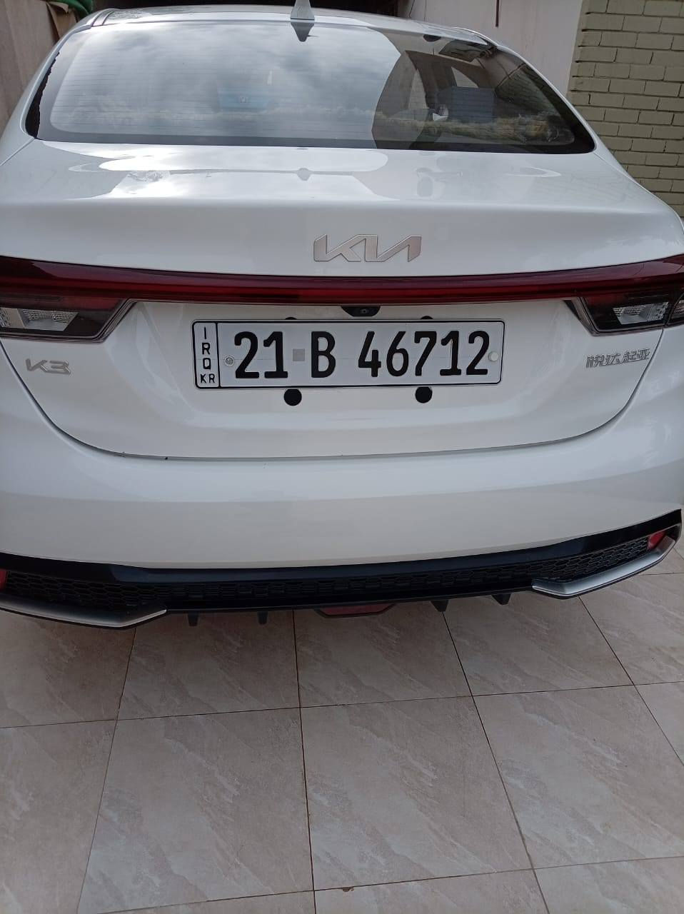 السلام عليكم
للبيع: Kia K3
📌 الموديل: 2022
📌 ماشية: 35,000 كم
📌 اللون: أبيض
📌 رقم السليمانية
📌 الموقع: ديالى – المقدادية
المواصفات:
أوتو هولد
هاند بريك دگمة
مراي شفط
ستيرن كهربائي
سلايد روف
كشنات جلد 
شاشة 
محرك 1500 تنفس طبيعي (دبل نوزل) الخ ....
ملاحظة:
يوجد شخط خفيف بأسفل الباب الخلفي جهة السائق.
💰 السعر: 138 قابل للتفاوض بالمعقول
📞 للاستفسار: ***********
