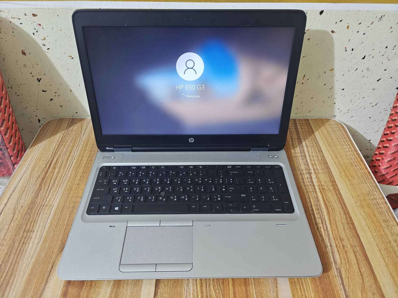عرض خاص على اخر القطع  

️HP ProBook 650 G3 الجيل السابع 

(السعر 275 الف)  

✅️HP ProBook 650 G3  💻 موديل لابتوب 
☑️Intel i5-7300U نوع المعالج
✅Ram 8GB    الرام    
☑️Hard 256 ssd  هارد 
✅Generation 7 الجيل     
☑️intel HD graphics 620  كرت شاشة الداخلي 
✅Screen 15.6 حجم الشاشة 
☑️Windows 10 Pro نظام التشغيل 
.................................................................
ضمان سبوع كامل استبدال في حالة وجود اي خلل
الملحقات الشاحن الاصلي مع جنطه فقط
يوجد توصيل للكل العراق 🚕 
واتساب *********** : اتصال *********** بغداد, العراق

