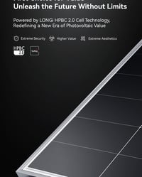 متوفر في مخازن الشركة  الواح لونجي هايمو x10 ثنائي الوجه 645 واط  سعر ...