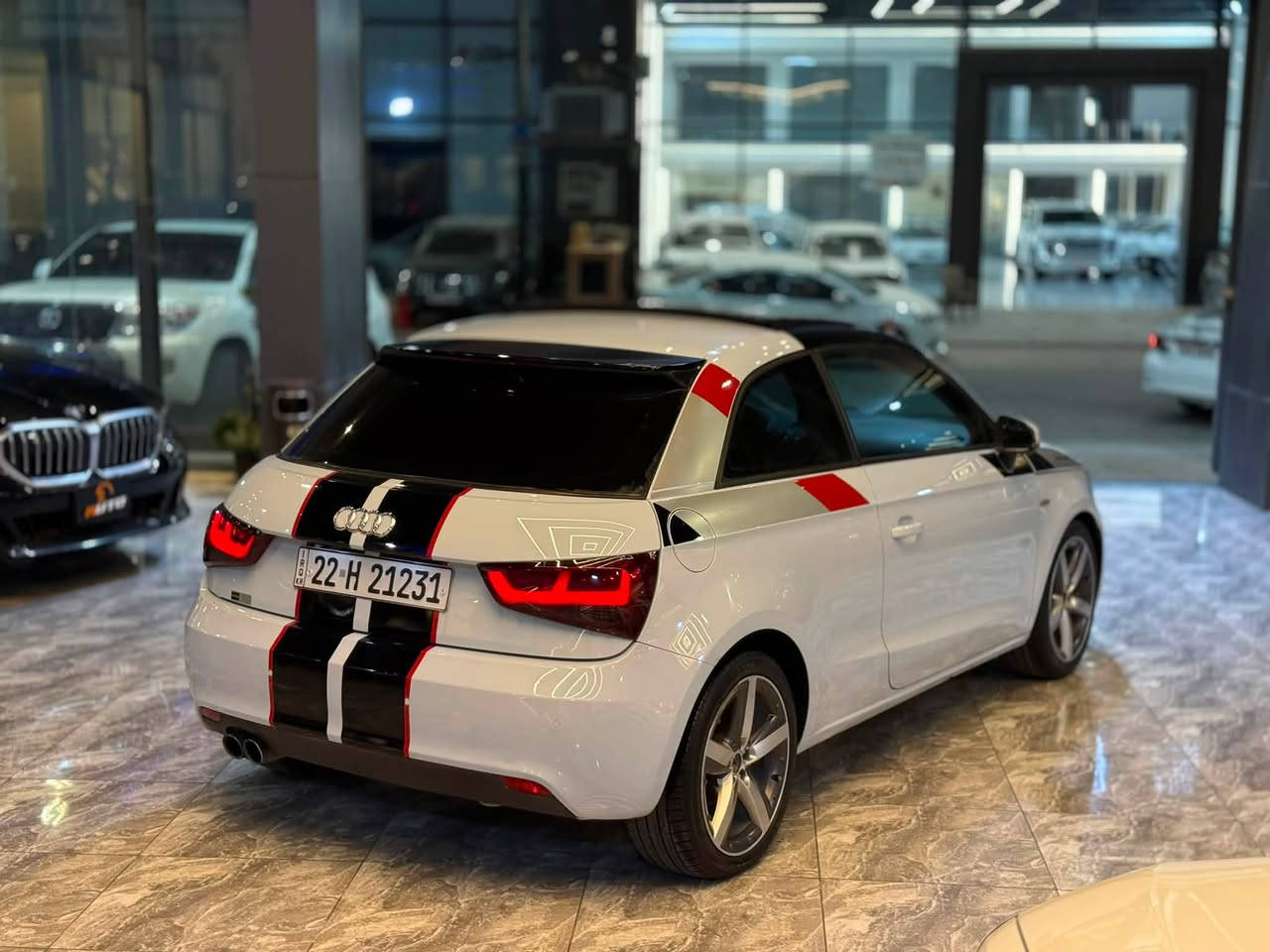 ﷽
Audi A1 sport 2013 🇩🇪✅
‎وارد : خلیجی 
‎مودیل : ٢٠١٣
‎لون : سمائی
‎السیارە فول مواصفات 
‎لایتات لید بلادی - داخل لونین - بانوراما - حساسات ٣٦٠ درجە - شاشە 
‎وهوایە مواصفات الاخرا ....

‎مکانین بارد بدون سبغ 
‎سعر: ٨٤$ ورقە بی مجال 
‎مکان اربیل /***********
