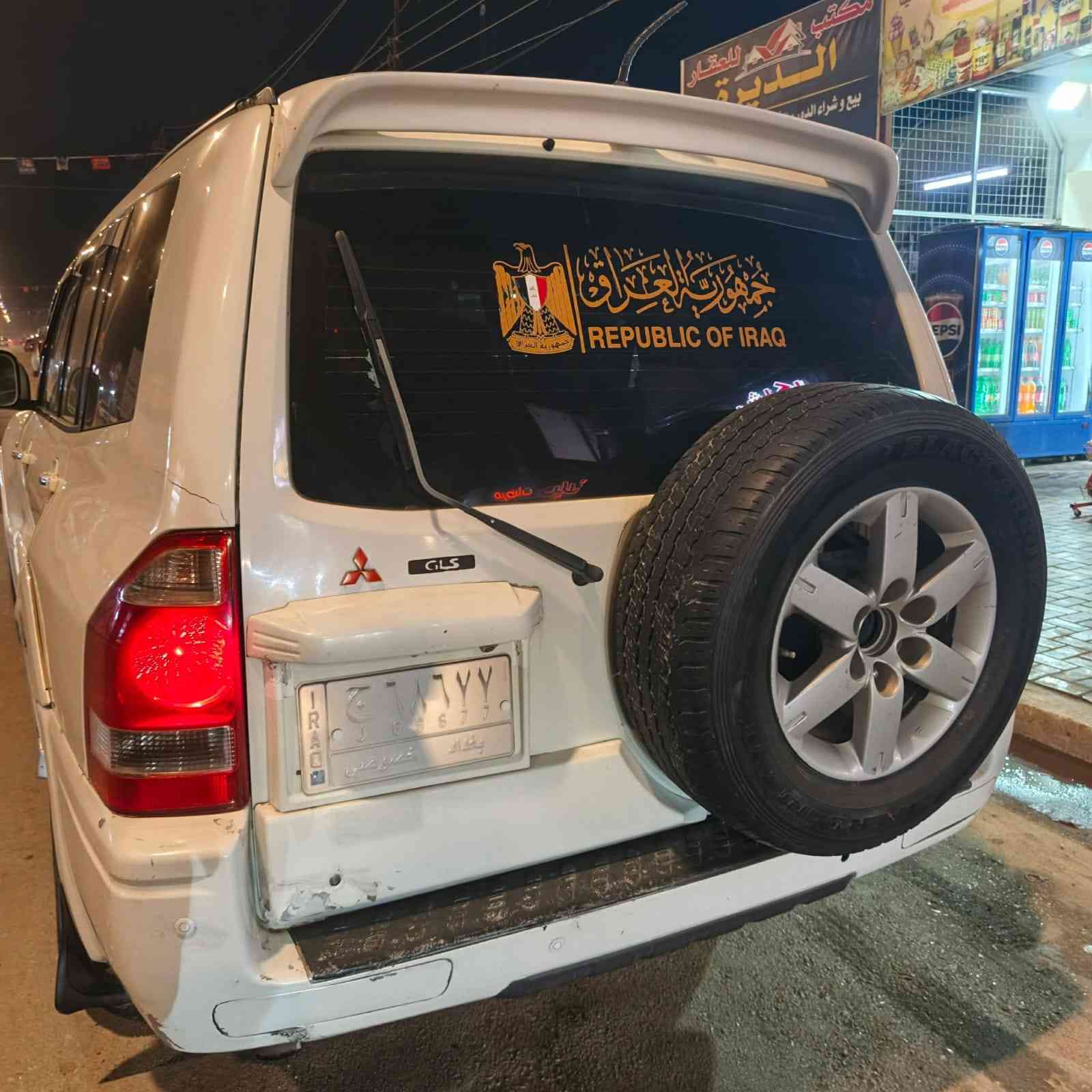 السلام عليكم مكلف بل نشر  شباب متاح سياره باجيرو ٢٠٠٧
سياره بلاديه
والصور بل منشور
مكاني تاجي قرب كليه الرشيد
*********** واتس 
***********
محرك ٣٨٠٠
ال س ع ر ٩٥ وبيها مجال
