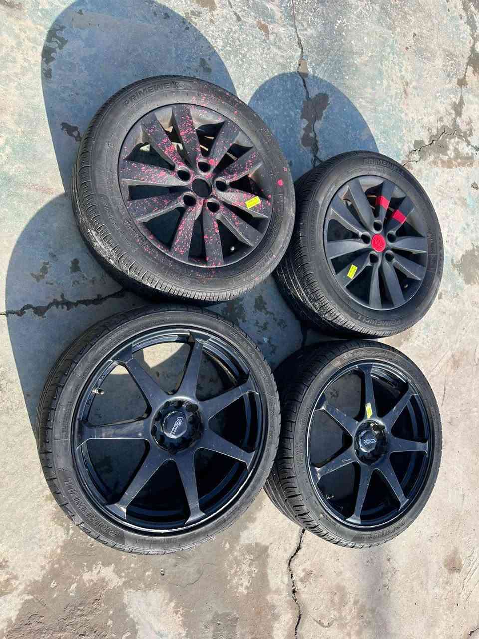 بسم الله الرحمن الرحيم
ويل كب - ويل حديد - سبير طوارئ - فلينة جك عدة كاملة زيرو كافة السيارات الكوريه اصلي حاويه   كافة السيارات الكورية الحديثة فقط.
***********
