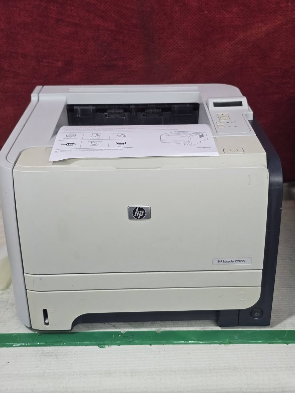 طابعه hp ليزري اسود وابيض
تربط مع الهاتف والحاسبه
سرعه 35صفحه بالدقيقه 
طباعه دوبلكس وجهين تلقاءي
سعه درج الورف 250ورقه
فيدر اضافي ثاني
السعر 100الف
توصيل كل المخافظات


**إذا كنت صاحب هذا الإعلان وتريد حذفه لأي سبب، رجاءا أرسل رسالة إلى الدعم الفني**