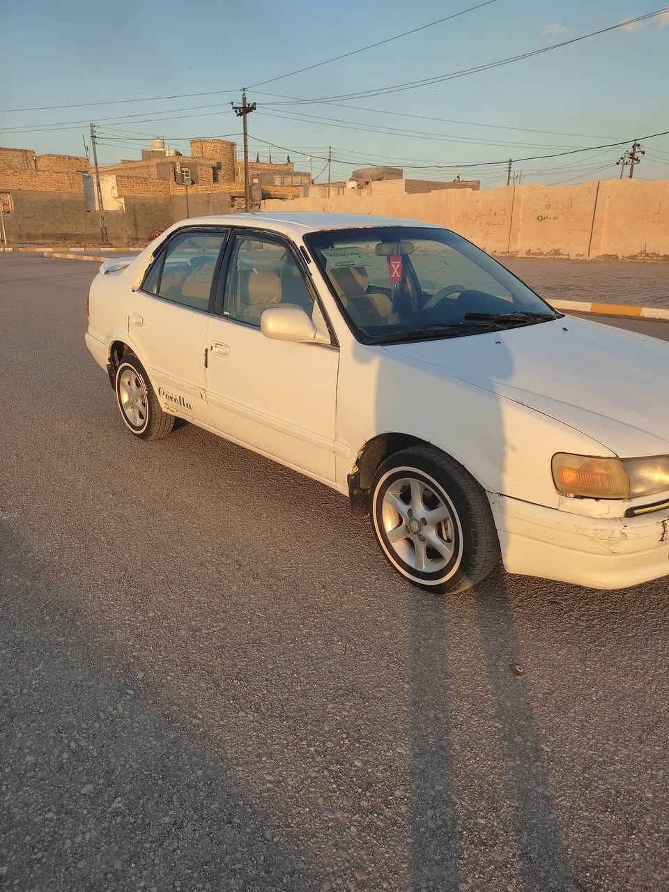 سلام عليكم  للبيع كورلا موديل  1996
سيارة محرك و كير جديد صدر  جديد و تايرات جديد و دوشمة  سيارة مكفولة من الضربة لقوية  سيارة نضافة فول سنوية منتهية لمدة 
رقم بغداد 
لمكان ميسان  قضاء الكحلاء 
فقط للبيع. للأستفسار على هاذا 

رقم.  ***********
