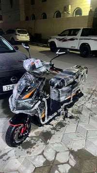 دراجة شحن للبيع موديل 25  6 بطاريات عالفحص  كلها شغالة ومستخدمة شهر وا...