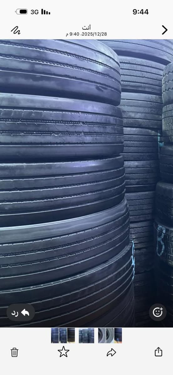 سلام عليكم زبائننا الكرام  يعلن مجمع الامارات لتجارة الاطارات والبطاريات عن توفر تايرات حجم  24  وحجم     315    وحجم 225-80-17.500 وكافه الاحجام الصغيره العنـوان -(بـابل -قضاء القاسم )للتواصل  الاتصال علا الرقم ادناه
***********
