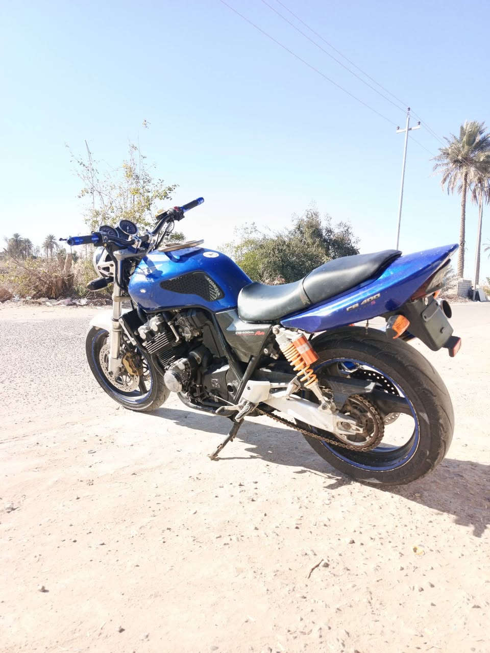 سلام عليكم شباب 
CB400 للبيع مكان بابل سده الهنديه هايبر16ولف 
دراجه كدام عينك ذاب عليه هواي 
تايرات جدد اكزوز يدات ماصده ودشبول 
جديد صفاحيات باتري جديد وبعد ترتيبات نواعم 
دراجه اوراق سكنر معروفه شلعه ومعدل 
 رايده بمليون و600وبيه مجال للشراي وليجي هلا بي 
📞‏‪***********‬‏
📞‏‪***********‬‏
         اتصل وما يكون خاطرك اله طيب 🩷
