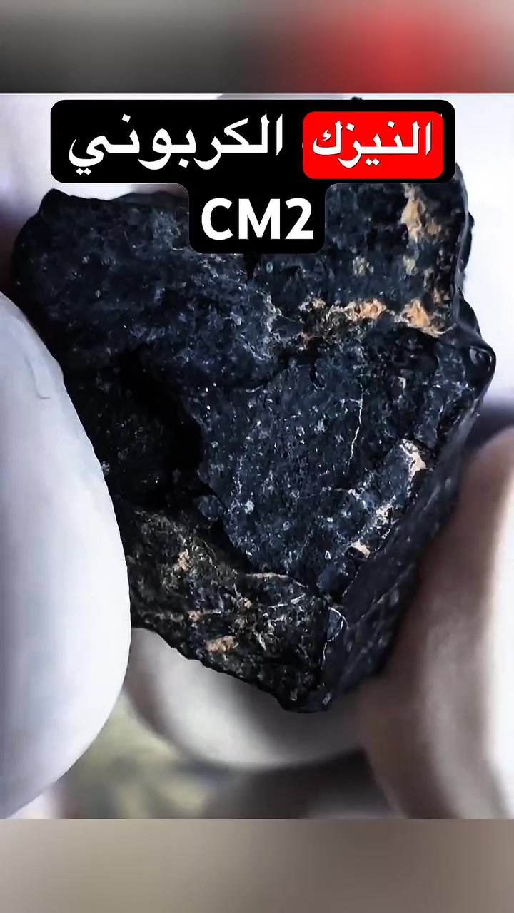 نيزك كربوني CM2

#shorts​
#Meteorite #SikhoteAlin #IronMeteorite #SpaceRock #MeteoriteCollector #RocksAndMinerals 🪐
#Meteorite #Pallasite #SpaceRock #MeteoriteCollector #RocksAndMinerals 🌌
#Meteorite #Meteorites #SpaceRocks #Rockhounding #Minerals #Stones
#Meteorite #Meteorites #Tektite #Rockhounding #Minerals #SpaceRocks
#النيازك
#حجر_نيزكي
#احجار_النيازك
#عالم_الاحجار
#هواة_النيازك
#جمع_الاحجار


**إذا كنت صاحب هذا الإعلان وتريد حذفه لأي سبب، رجاءا أرسل رسالة إلى الدعم الفني**