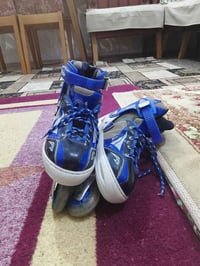 سكيت رياضي • ازرق • مقاس يتعدل