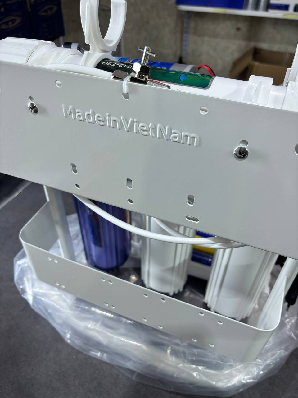 💧 الفيتنامي وصل 
منظومة RO فيتنامي أصلي 7 مراحل – Pure Tech
🔹 خزان 15 لتر
🔹 ماطور محولة بملف نحاس كبير
🔹 ماطور 75 كالون
🔹 ممبرين 75 كالون
وادي النقاء لمعالجة المياه /   ***********
🚛 توصيل مجاني إلى جميع أنحاء العراق
