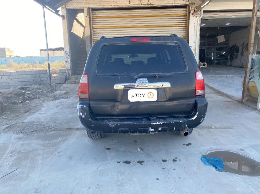 السلام عليكم
تيوتا فور جنر وارد أمريكي للبيع 
موديل ٢٠٠٨
ماشية ٢٠٠ كيلو 
مواصفات 
فتحة سقف 
اشاير بالمري 
تحكم مري 
تحكم ستيرن 
مثبت سرعه 
تبريد قطعتين +تبريد تدفئة شغال 
كهربائيات كله شغاله 
السياره احله من الصور 
حادث السيارة جاملغ وباب وشويه لايح البنيد 
وبيه صبغ حزام للجماليه 

رقم بغداد مشروع وطني 
للاستفسار رقمي  ***********
السعر ١٢٠ وبيه مجال للشراي واني بخدمتكم
