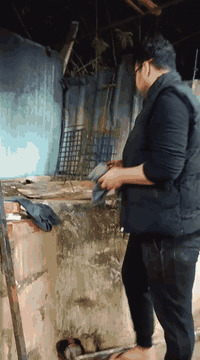 مسكوف ومشويات • دجاج متبل بتنور • مدخل سوق الثالث