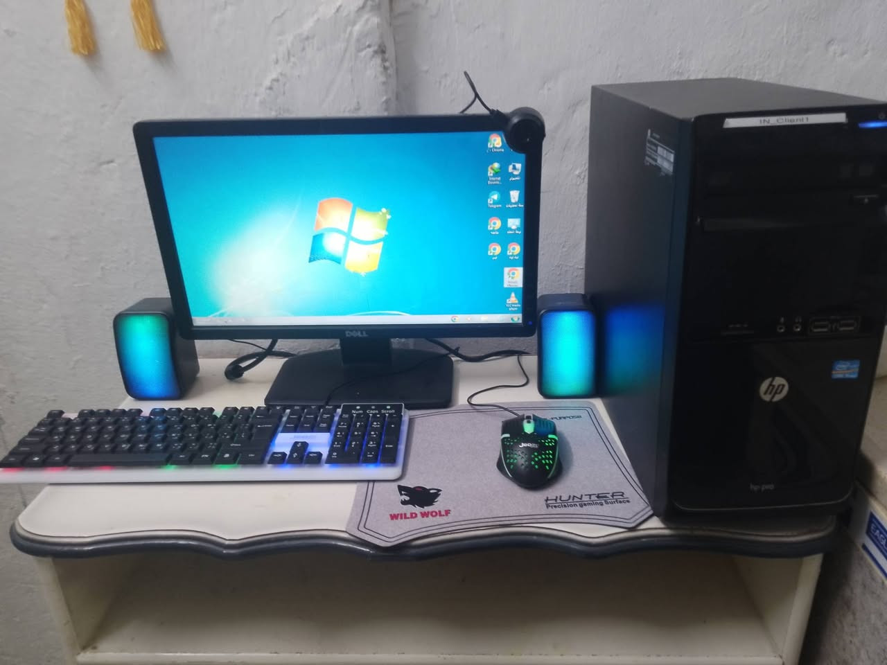 حاسبه كامله مع كامره وكيبورد وماوس بل كارتون وماوس باد وادبتر نت بل كارتونه وسماعات ار جي بي بل كارتون رام 8 وهارد 500 ويندوز 7 يتطور إلى 10 ومعالج كور اي 5 جيل ثاني وكرت شاشه مدمج  نضافه فول ونوع الكيس hp برو شاشه حجم 20 تحكم ازرار ديل حاسبه نضيفه فول سعر 125 مكاني بغداد ماعندي توصيل


**إذا كنت صاحب هذا الإعلان وتريد حذفه لأي سبب، رجاءا أرسل رسالة إلى الدعم الفني**