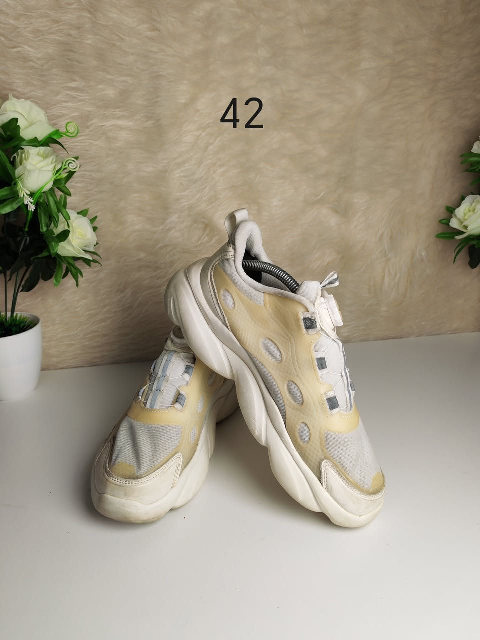 عرض لمده 24 ساعه  كميه محدوده 💥💥💥💥احذيه باله  نضافه 95% سعر القطعه 10 الف فقط 

يوجود توصيل لجميع المحافظات 3 الف فقط 🚕

متابعه للحساب حت يوصلك كلشي اول بأول 👍


**إذا كنت صاحب هذا الإعلان وتريد حذفه لأي سبب، رجاءا أرسل رسالة إلى الدعم الفني**