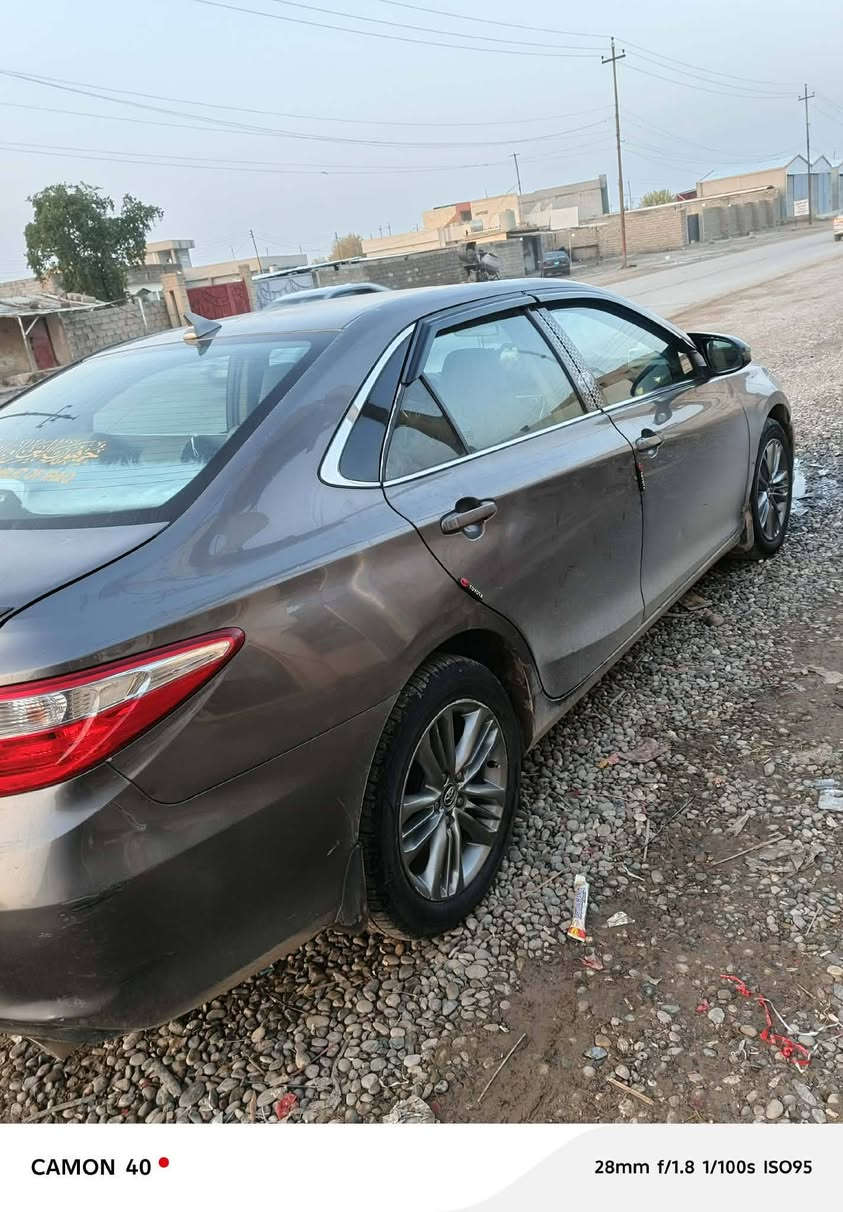 السلام عليكم البيع كامري
موديل 2017
رقم سنويه وهزه جديد 
رقم‬‏ أربيل بسمي تحويل مباشر 
مكينه وكير شرط 
طخم جديد

 
السعر ١٣٣بيه مجال 
مكاني الشرقاط 
اتصل ‏***********
