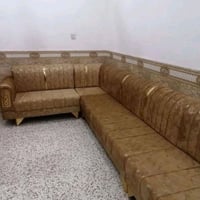 ديوان ١٠ مقاعد • قماش قديفه • ضمان سنه