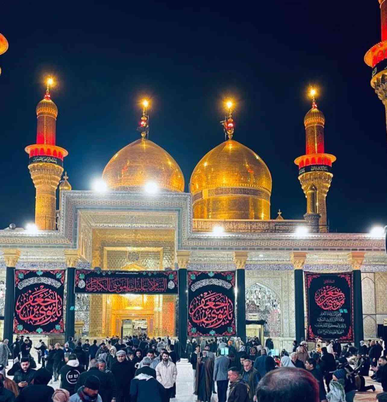 تعلن حملة أحمدالساهر الذهاب الى﴿كربلاء لمقدسة﴾ غدآ يوم لخميس لساعة الواحدة ظهرآ علمآ يوجد مقاعد محدودة علمآ يوجد  انترنيت(***********)(***********)
