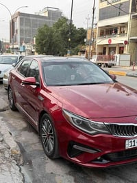 أوبتيما 2019 فئة  S  محرك 2400 رقم بغداد  لون ماروني ويل كروم 18 جيتي ...