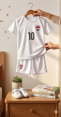 دريسات المنتخب العراقي سعر القطعة 5 الف يلبس من سنة فما فوق  توصيل جمي...