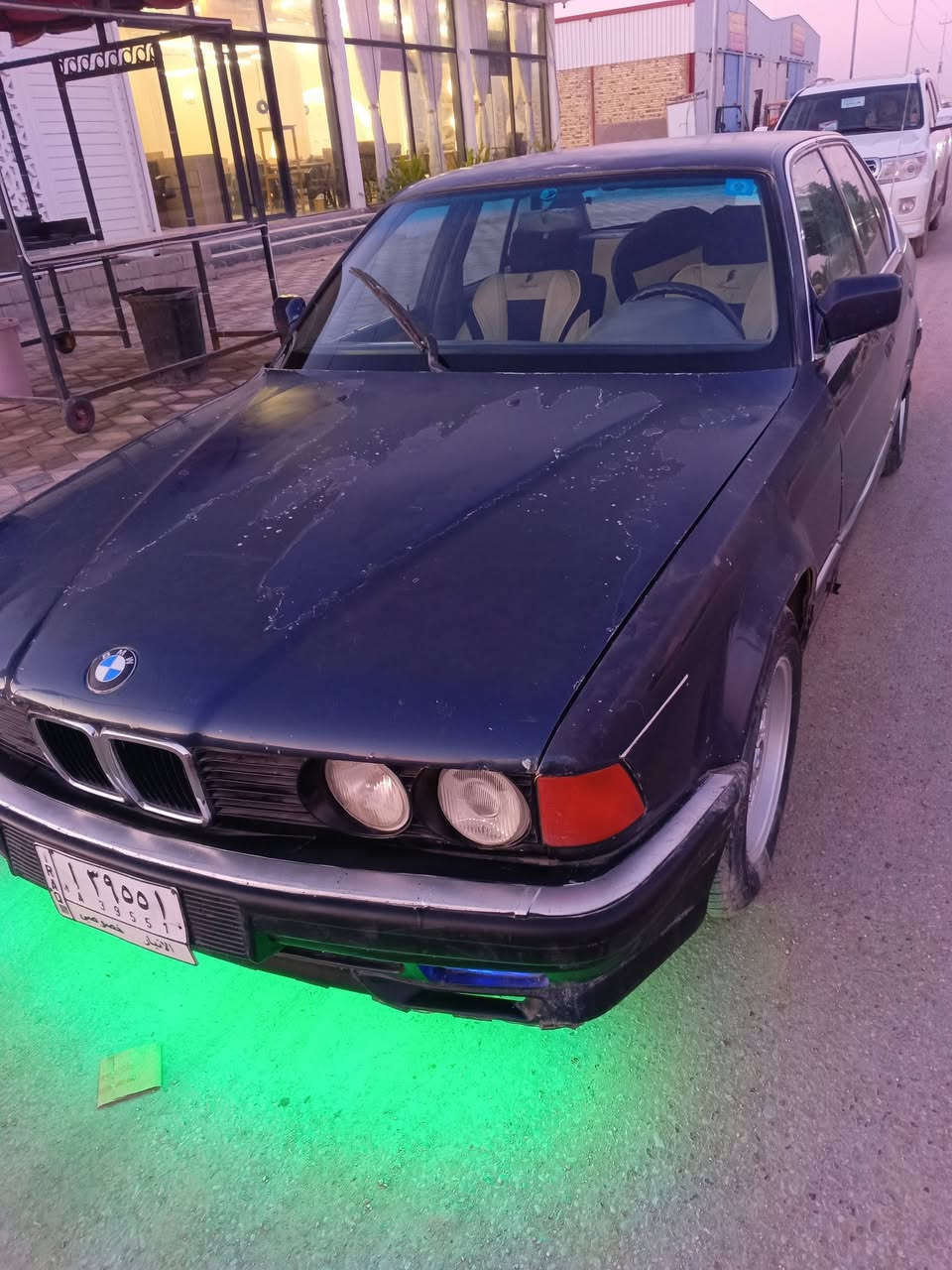 من رخصة الادمن ...BM700 
رقم انبار بسمي سنويه 29 موديل 94 اميل 
عنوانها بابل بالشوملي اوتماتيك محرك 30
لون حبري حداديه70بالميه بطاين جديد كهربائيات السياره شغاله كلها تايرات جيده صدر امامي جيد صدر خلفي جيد سياره محتاجه صبغ 
***********....***********
السعر31&اوبيها مجال
