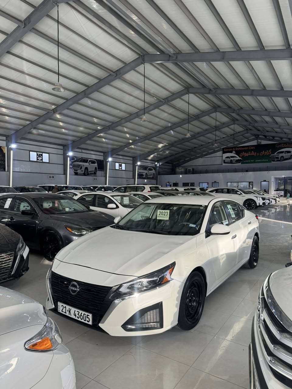 Nissan Altima 2023 S
مواصفات عاديه

٣ قطع صبغ بدون دواخل بدون ايرباك

ماشيه ٤٣ الف ميل

سنويه ورقم جديد بأسمي تحويل بنفس اليوم

رقم الشاصي :

1N4BL4BV4PN400095

عنوان قضاء كلار

***********
