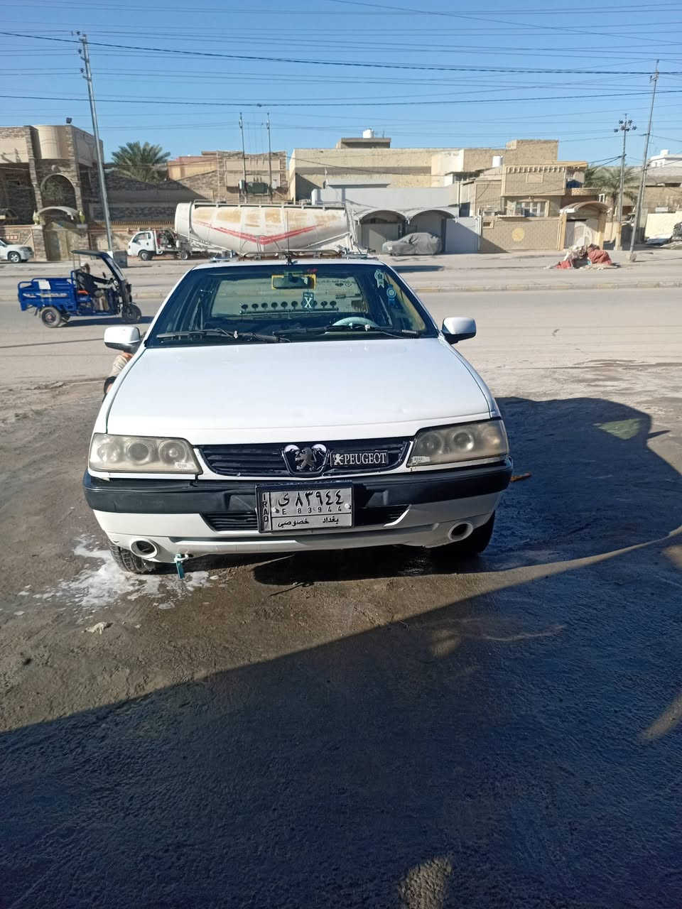 سلام عليكم سياره بيجو موديل 13 رقم بغداد سنويه بعده ماصاقطه سياره مال جناي بيه جاملغ امامي فقد سياره كير مكينه تبريد حداديه تخم تاير سياره جاهزه لا يت زنون عالي سعره 45؟؟؟؟؟ *********** عنواني نجف كوفه
