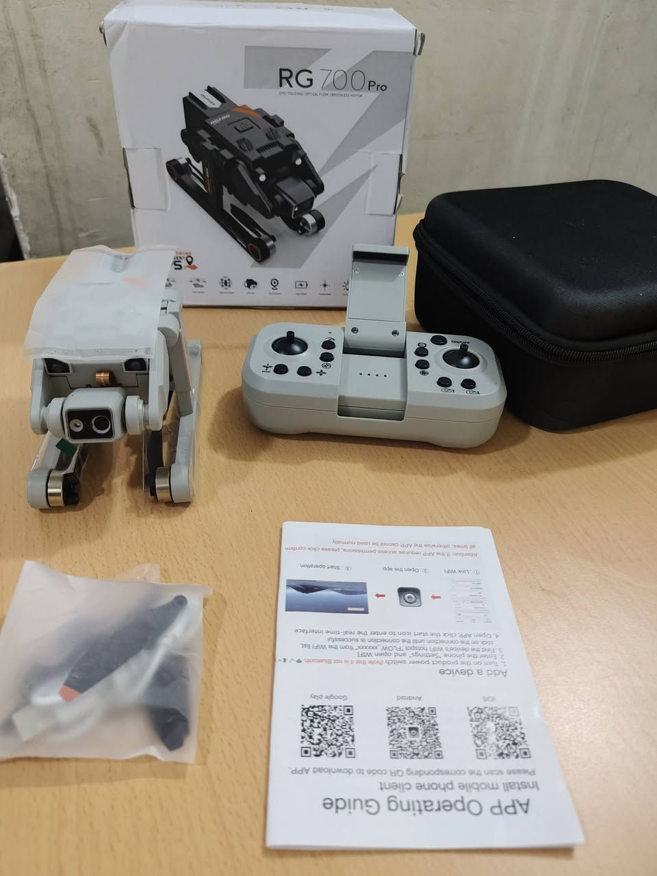 حلويات مال رمضان ...
RG700 pro
شوف الفيديو للاخير ...
محركات برشلز 
جي بي اس
تتبع مسار بخاصية التدفق البصري
حساسات منع اصطدام لكل الجوانب 
كامرا تدعم نظام ESc line مع تحكم بدرجة التصوير
اقلاع وهبوط بضغطة زر
مع جنطة اصلية 
ارتفاع 200 ومسافة 1000
دقة تصوير هاي رزليوشن ريج فور كي
السعر مفاجئة... 75 اكتب تم وبالعافية 
التوصيل متوفر لكل المحافظات
تحاتي للجميع


**إذا كنت صاحب هذا الإعلان وتريد حذفه لأي سبب، رجاءا أرسل رسالة إلى الدعم الفني**