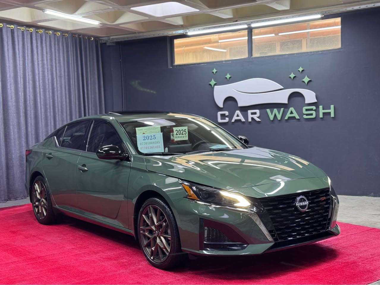 Nissan Altima 2025 SR Pluss
فول مواصفات واحد على واحد
بدون توربو بدون فورويل
حادثها فقط قبغ صندوق
بدون دواخل بدون ايرباك
ماشيه ١٠ الف فقط
كاتي تترقم جميع المحافظات الشماليه فقط
عنوان قضاء كلار
للأستفسار اتصال ع الرقم
***********
*********** كالار, السليمانية
