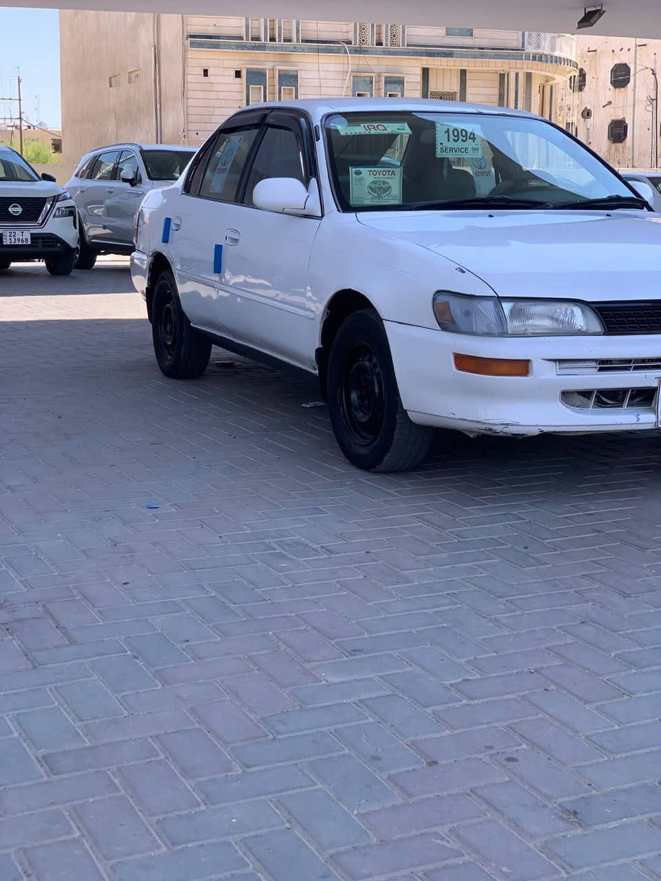السلام عليكم للبيع كورلا موديل 1994 رقم صلاح الدين دولي كير ومحرك شرط صبغ فقط قطعتين داخلها جديد صدر جديد تخم تايرات جدد مكاني صلاح الدين تكريت السعر 48 وبيها مجال الهاتف ‏‪***********
