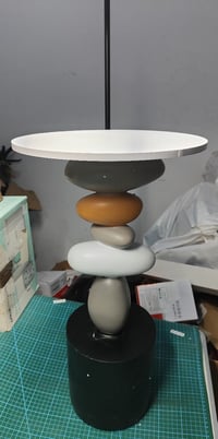 طبلة • طاولة ديكور • شكل أحجار