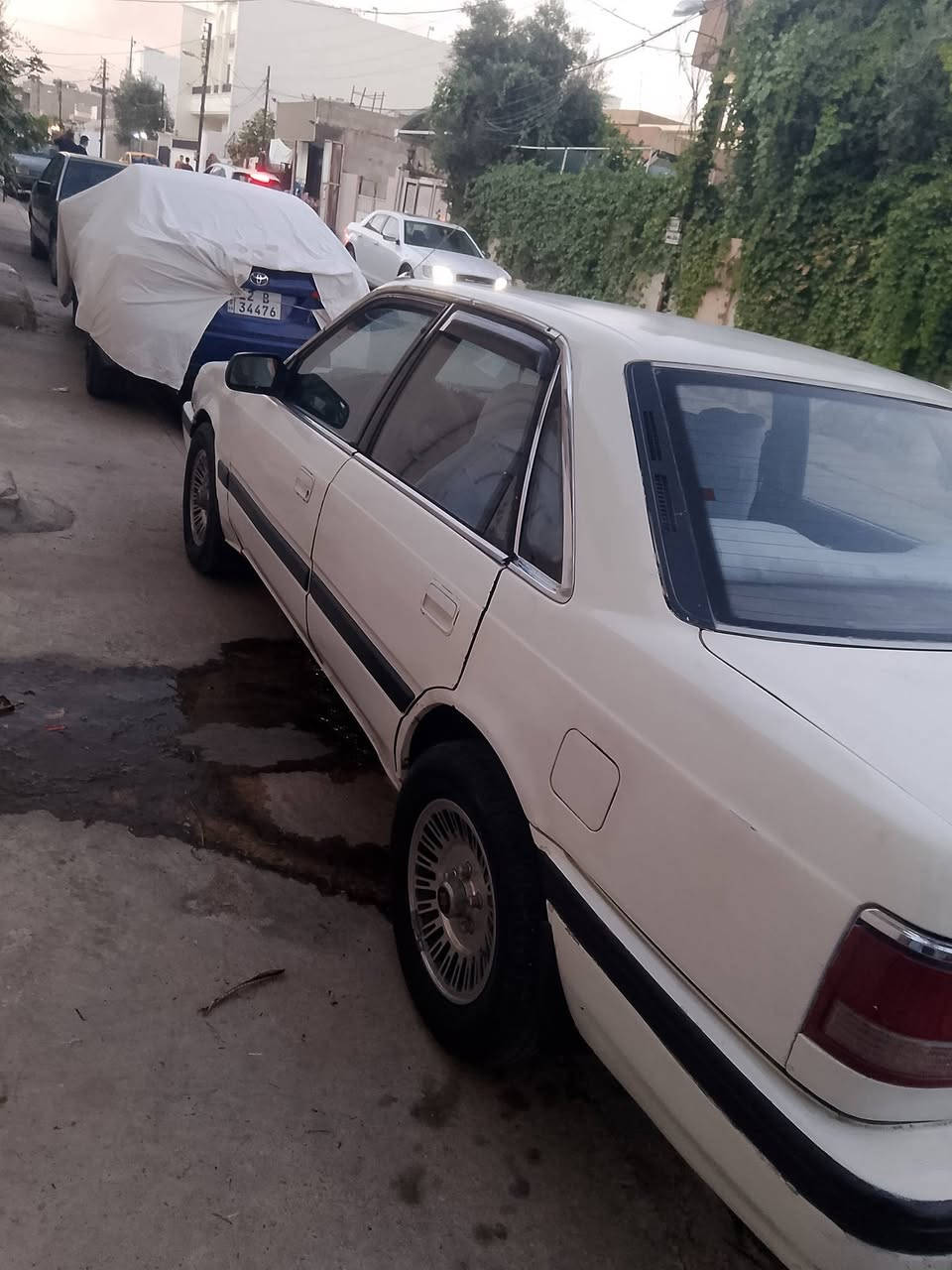 السلام عليكم ورحمة الله
مازدا 626 للبيع 

GLX

 رقم كركوك

سنويه لحد 2030

هزه بعدها  

 موديل 91

محرك 8 بخ 

محرك شرط 

كير شرط 

تدفئه شغاله 

التبريد يحتاج تصليح 

صدر 80/100

تايرات  80/100

السعر 35ورقة وبيه مجال 

رقم الهاتف ***********

 

العنوان كركوك
