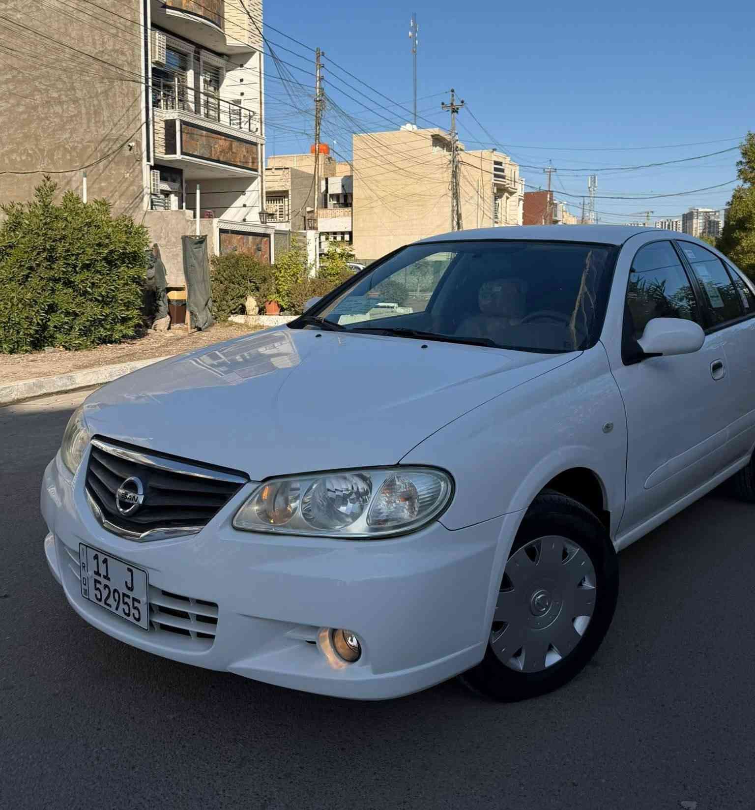 السلام عليكم

نيسان سني 2010 ياباني ابيض 
محرك 1600 قبق اسود 

🟩مكينة وكير مكفولة كفالة عامة 
🟩حدادية جاهزة 

✅رقم بغداد انكليزي جديد 
✅وهزة جديدة تحويل مباشر 

تبريد وتدفئة شغالة 
داخل بيجي المرغوب  
4 جام كهرباء 

✅سيارة نظيفة جدا 
✅وعلى ايد وحدة من زيرو✅

السيارة جاهزة وماناقصها برغي ✅✅

السيارة مكفولة كفالة عامة😍✅ 

من التبديل والصبغ عداى 
الجاملغ الامامي وربع البنيد 
بدون حادث أثر بطش والصور 
موجودة عندي قبل الصبغ 

السعر مناسب  وبيها مجال بسيط 

مكاني بغداد 
حي الجهاد 

للأستفسار  
الاتصال ***********
واتساب ***********
