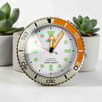 ساعة حائط رولكس • حركة صامتة • ثلاثي الأبعاد