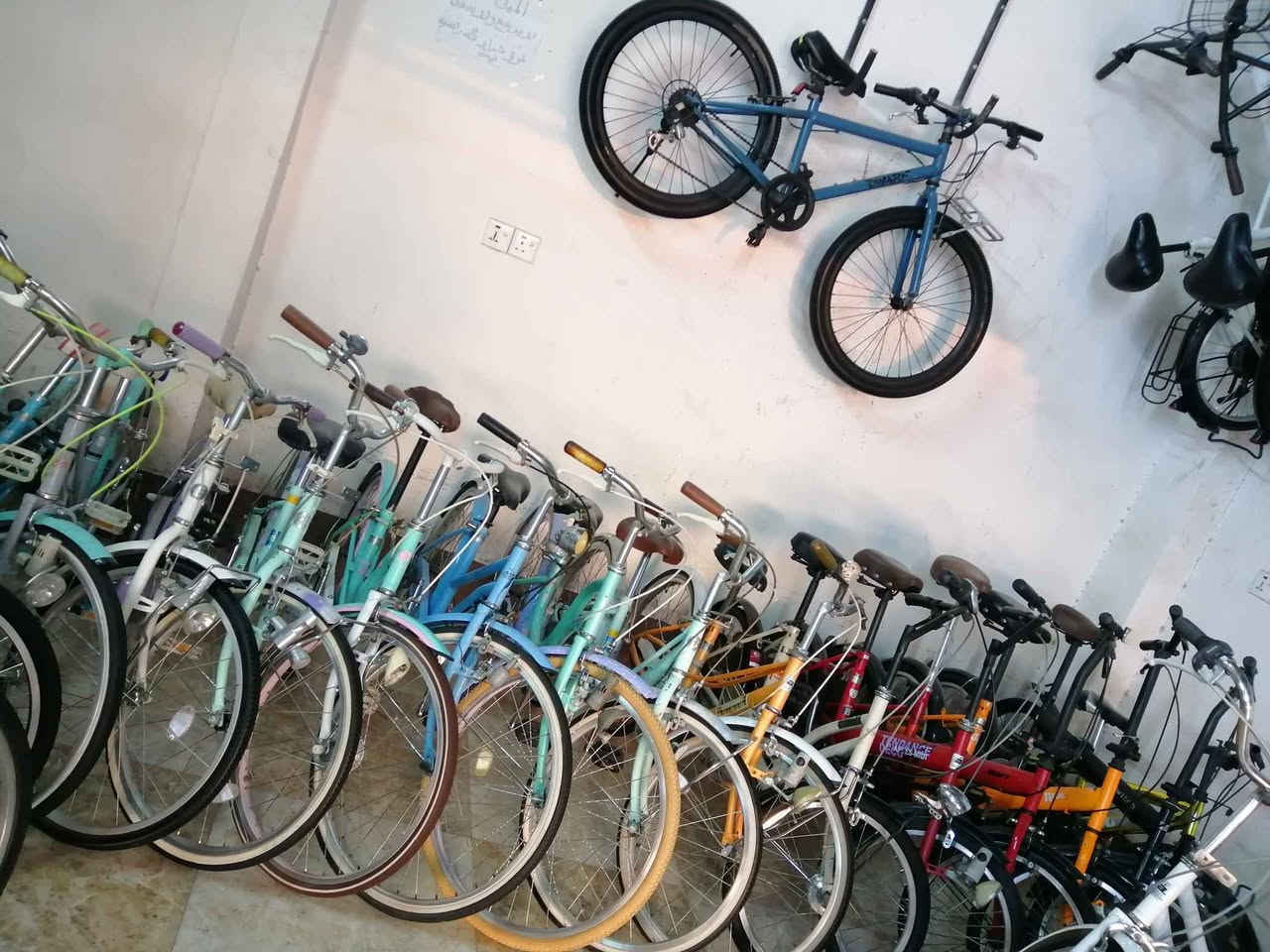 سلام عليكم
وصول وجبة جديدة
بايسكلات للبيع باله ياباني حجم 12 و حجم 14 و حجم 16 و حجم 18 و حجم 20 و حجم 22 حجم 24 و حجم 26 و حجم 27 مواصفات و بدون مواصفات موجود كل سوبر لوك بالكارتون نظافة100%

عنوان محل :كركوك حرية _مقابل تكية و جامع شيخ محمد _يم ملعب دولي شورجة.
رقم موبايل :***********
