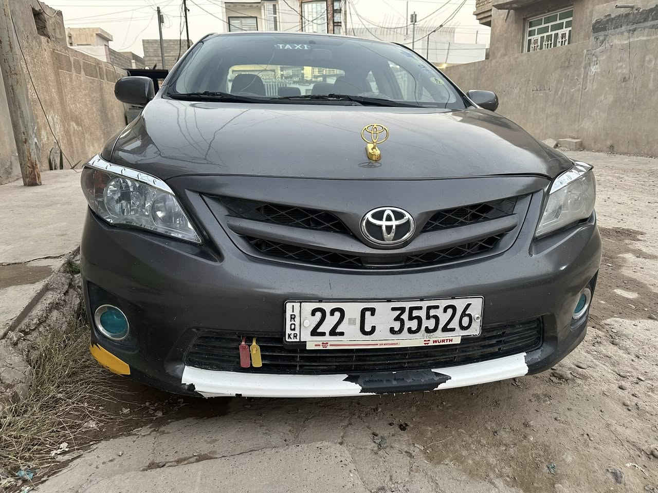 السلام عليكم كورله للبيع  موديل 11 صدر امامي خلفي شرط تايرات نص عمر مكينه بيها تنقيص تحويل مباشر العنوان سامراء السعر 115 بيها مجال شي قليل 
الرقم ***********
