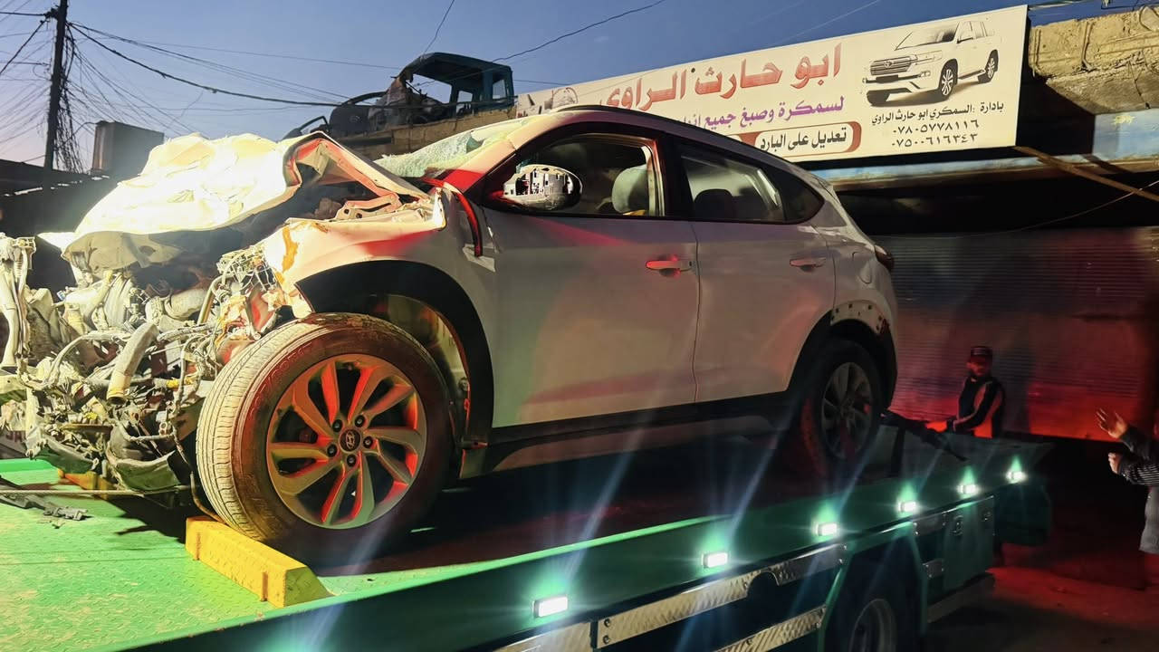 السلام عليكم توكسان 2018 رقم انبار تحويل مباشر السيارة اتعرظت الحادث ابيع على حادثة مكاني بغداد الامين ***********
