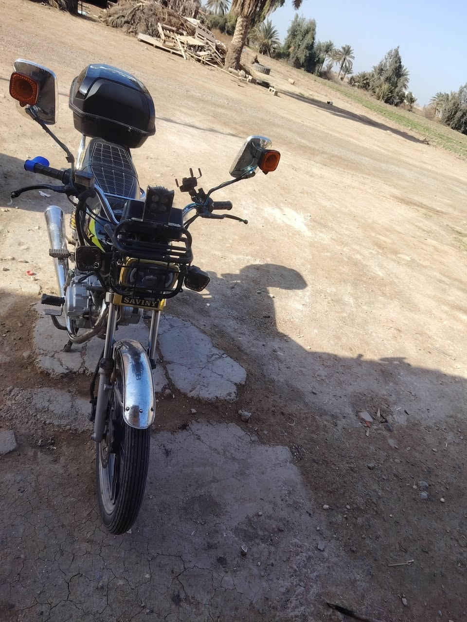 سلام عليكم  
دراجه  للبيع او مراوس 
مكاني ابو غريب 
السعر 675
للتواصل 
***********بس واتساب
