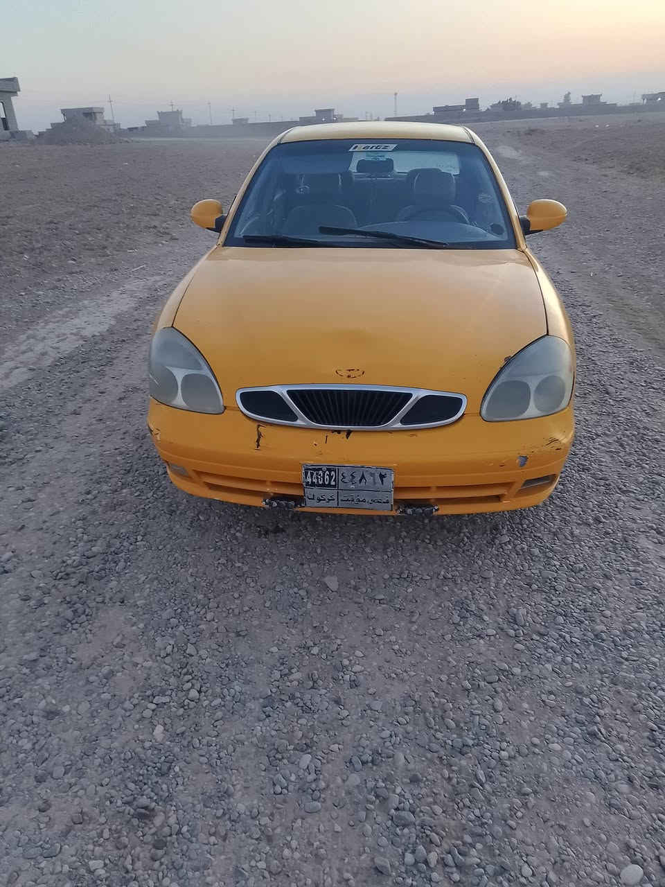 السلام عليكم دايو نوفرا 2 موديل 2000  فحص موقت كركوك مروس  ناحيه الزاب ***********
