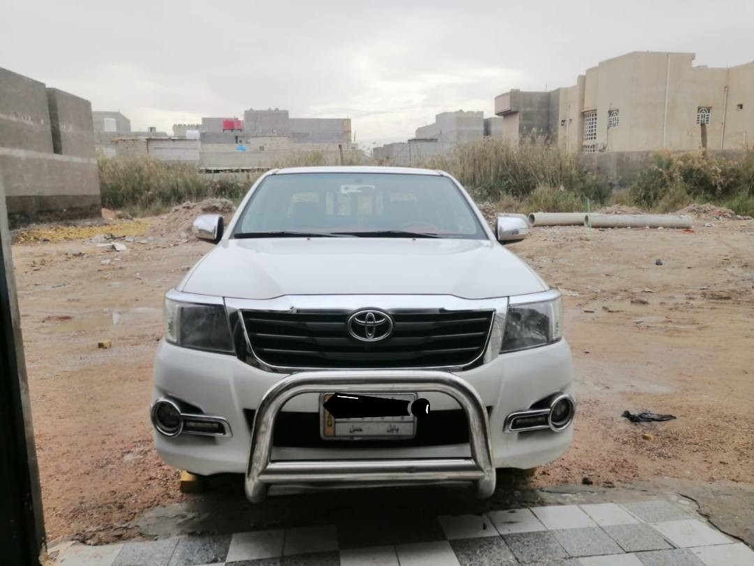 السلام عليكم سياره البيع هيلوكس مديل 2014مكفوله كفالة عامه ماعاده بارد بل باب وره عبري سياره تماتيك سعر205 بيه مجال  شاصي 12 ماشي 250سنويه2027 رقم سياره بابل مكان بصره رقم الهاتف ***********
