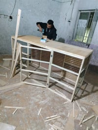 قفص دجاج • ١٠٥×٢٠٠×٨٠ • الحريه الأولى