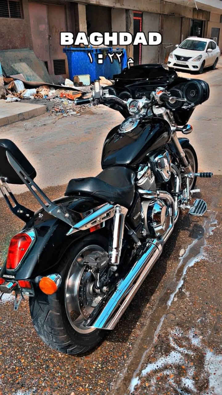السلام عليكم هوندا vTX 1800 c موديل 2003 دخول جديد اني جايبها وشادها بيديوصور خادثها موجوده ماشيه ٤٨ الدراجه جديده وقنبله السعر المطلوب 55$ قابل للتفاوض 
ملاحضه دخول جديد بدون رقم 
مسجل jvc اصلي شاده ب100$ الصوت حفله المكان بغداد جميله ***********
سرعه فول تخم تاير جديد بريك rbs  
كشنات موستانگ بجم بلاد استرايح تجوه بلاديه عاليه اماميه بلاد واليجي اشوفه مزادها ومن جبتها وبالعافيه عالياخذها تحياتي
