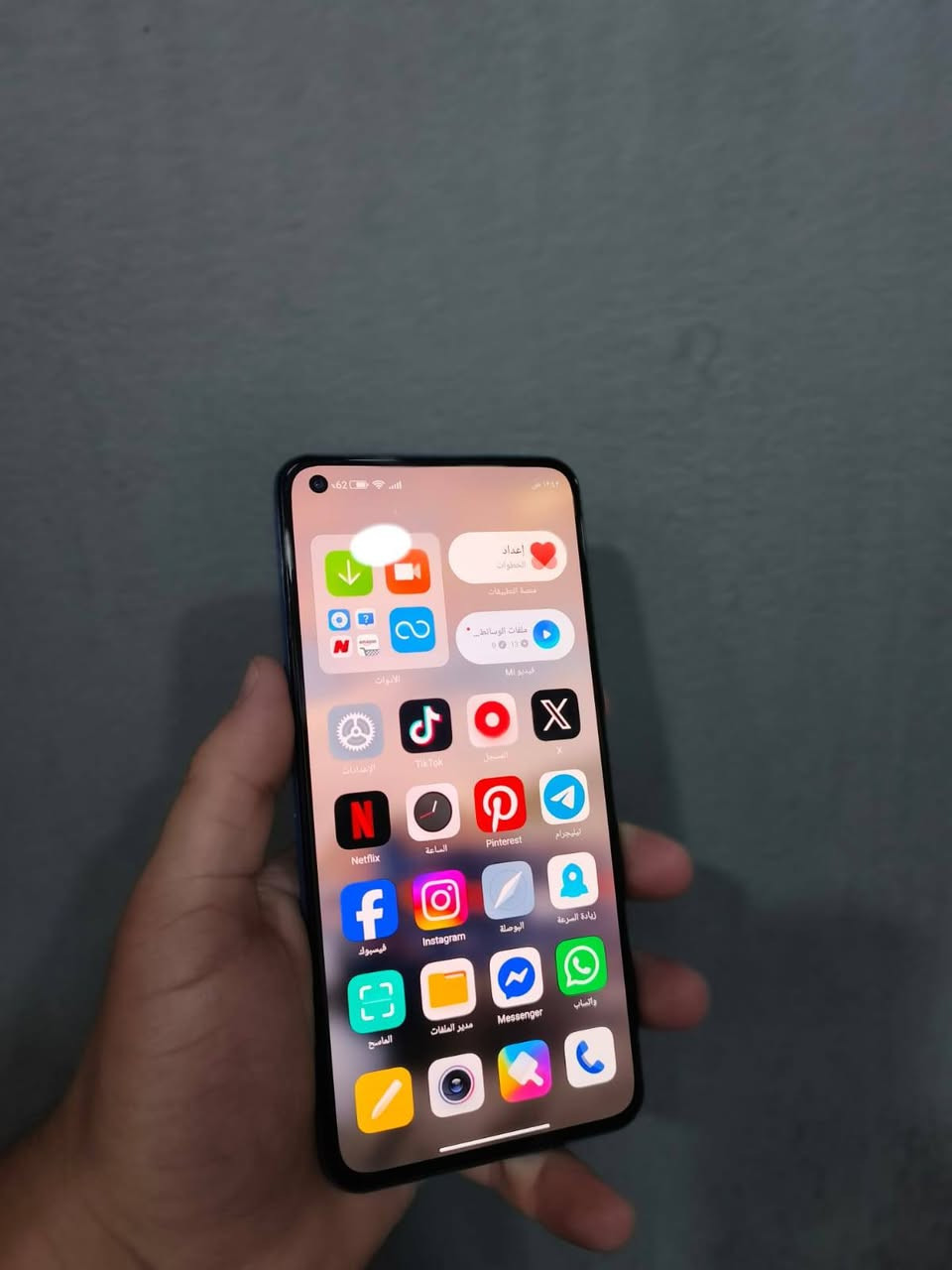 السلام عليكم
Mi 11 Lite 5g
مواصفاته معروفه جهاز قوي 
يدعم تصوير 4k
شاشته رهيبه 
فقط الكاميرا الاماميه ما تشتغل 
سعره( 135 ) وبي مجال بسيط 
مكاني حله
( رجاءاً لحد يكسر بالسعر )
للاستفسار ***********

