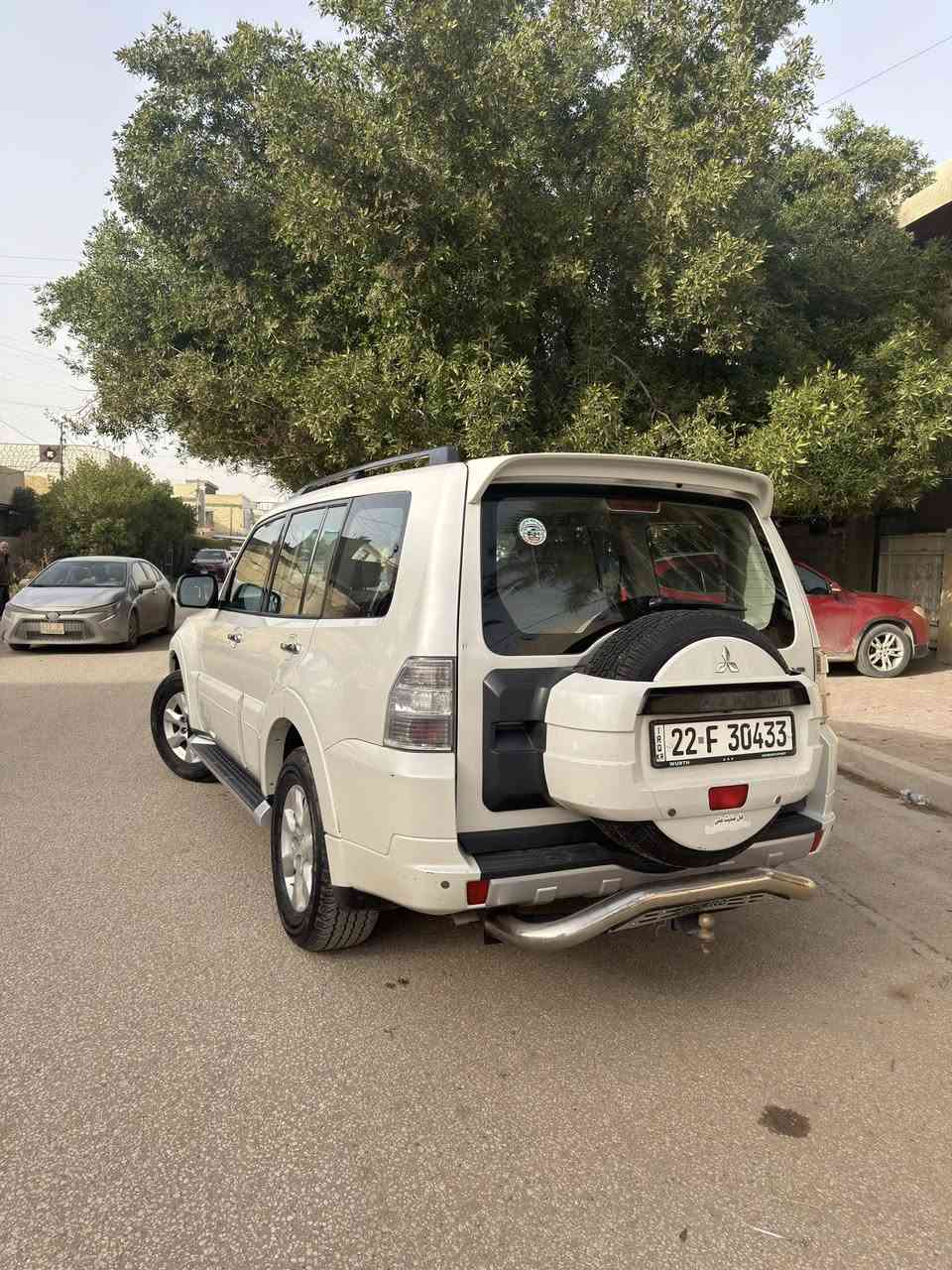 من رخصت الادمن
حياكم الله خواني 

باجيرو موديل 14 حبتور فول مواصفات 1/1  و فول نضافه السياره ايدي بيهة 
كفاله عامة ما عدا بارد خفيف و السونار موجود من ضمن الصور 
وارد خليجي  السياره على ايدي من 2014 اول ما نزلت 

محرك 6 سلندر 

3500

كشنات جلد كهربائيه 

فتحة

تحديد سرعه 

مري شفط 

تبريد 3 قطع ثلج ب الصيف 

حساس خلفي 

سيدي جنجر اقراص

ثلاجة 

تحكم ستيرن 

مكينه و كير كفاله عامه 

تخم تاير جديد و ادامه قبل سبوعين 

السياره خير من الله و ابد ما موكفتني 

العنوان بغداد الدوره 
 متواجد واتساب ***********
