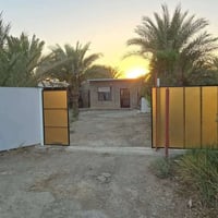 بستان للبيع ركن على شارعين وبي بيت واحد دونم  مساحته 120 متر السعر 100...