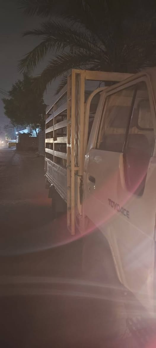 السلام عليكم داينه موديل 91 للبيع صدر جديد تايرات جدد جوبلس باور ستيرن محرك كيه سياره خير من الله متصرف عليها ولا دينار كهربائيات كلها شغاله مكاني بغداد بوب الشام رقم الهاتف *********** السعر 38 وبيها مجال
