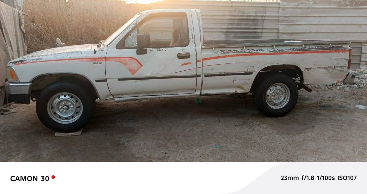 السلام عليكم
بيكم تيوتا موديل ٩١ سياره كفاله كير مكينه سياره بلاديه 
تحويل ثاني يوم رقم بصره 
العنوان البصره 
المعقل خمسين حوش 
الاستفسار 
***********
