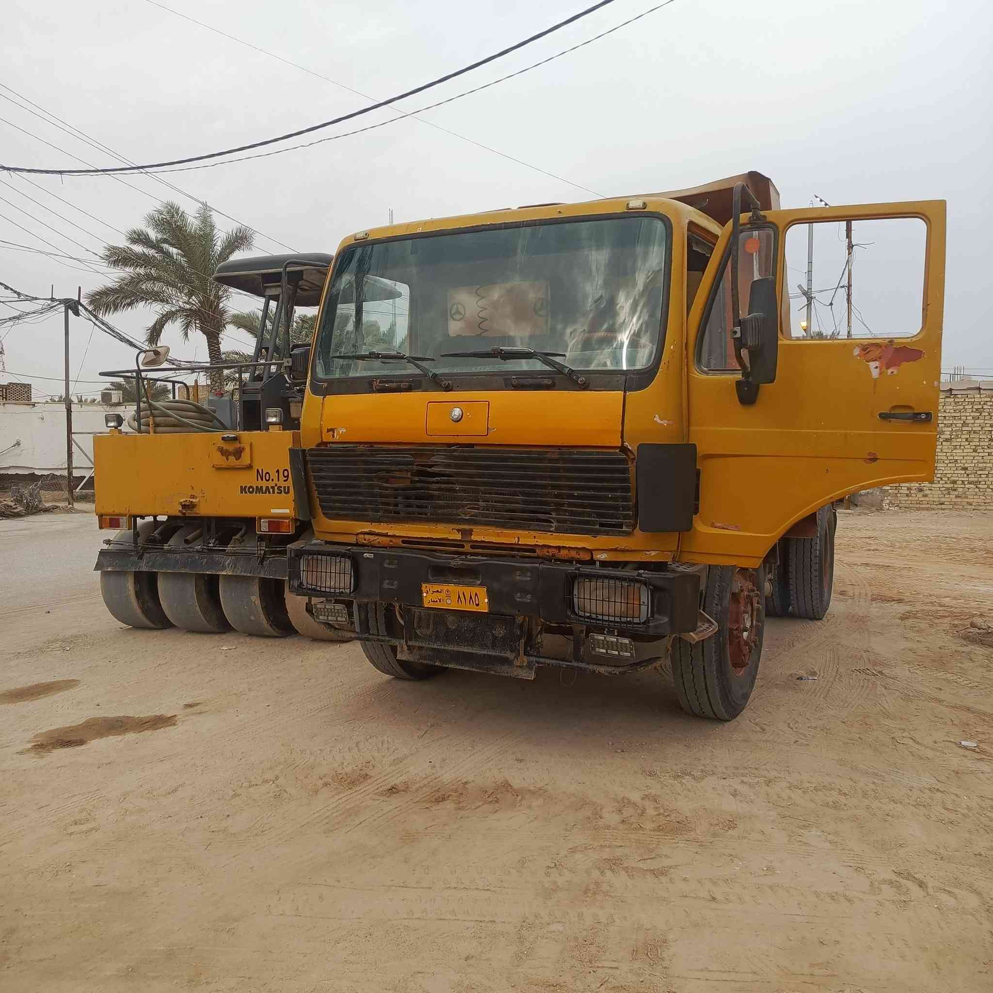 سلام عليكم البي البيع مواصفات موديل 75مكينه 25اكسن جي اف كير 110شاصي ما مكفول رقم انبار  صدامي رأس تريله  سنويه صاقطه مكينه تبخر مكاني نحف رقمي ***********
